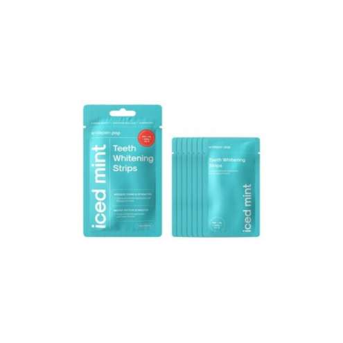 Smilepen Pop Iced Mint Whitening Strips sada bělicích pásek na zuby 7 x 2 ks